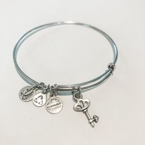 Alex and Ani key bangle bracelet